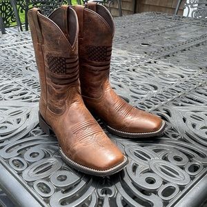 Ariat patriot cowboy boots